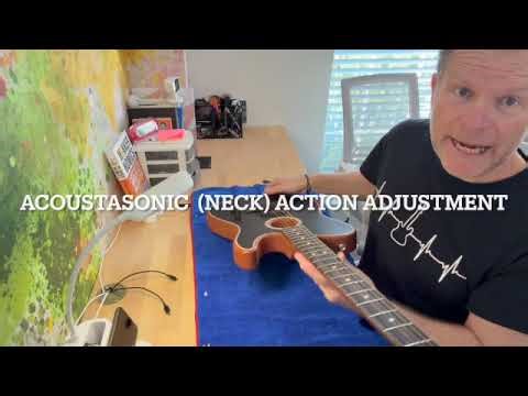 Fender Acoustasonic Action Adjustment