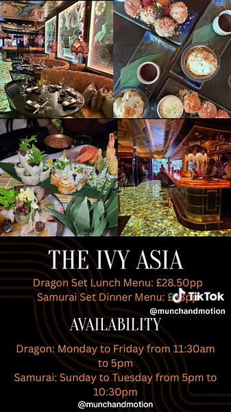 Boujee vibes on a budget? Here are my TOP 5 set menus in Mayfair. From stylish interiors to mouthwatering dishes, these spots offer serious value for money—perfect for date nights, catch-ups, or solo foodie moments. These are my go-to picks when I want to eat well in Mayfair without the crazy price tag. @ROKA @The Ivy Asia @Hakkasan Nightclub @Bacchanalialnd #Top5MayfairEats #VisionOnABudget #SetMenuGoals #MayfairDining #LondonOnABudget #BudgetLuxury #FineDiningForLess #LondonEats #FoodieUK #May