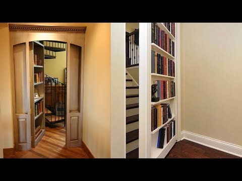 50 Creative Hidden Door Ideas for Secret Rooms at Home l Hidden Doors l Secret Room l
