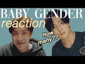 BTS react to baby gender (BTS react to pregnancy pt. 2)