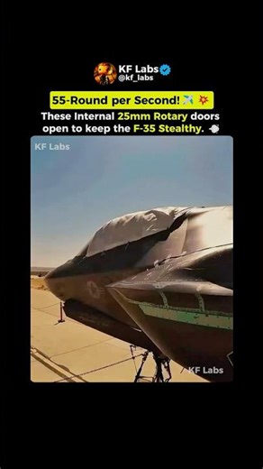Testing The F-35 Hidden Gun! 🤯💥