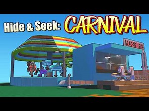 Hide and Seek on a MOVING Carnival Map!