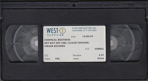 Chemical Brothers - Hey Boy Hey Girl (Clean Version)