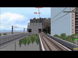 OpenBVE反車-(MTR ERL train)港鐵東鐵綫都城嘉慕電動列車MLR在港島綫(Island Line)(備月台自動閘門)