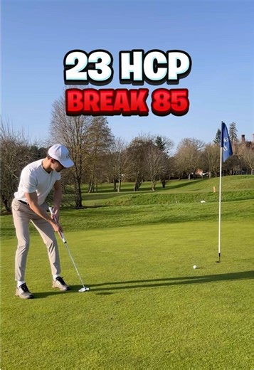 23 HDCP BREAK 85?!?😳@WEDJ GOLF #golf #golftiktok #fyp #foryoupage #golftok