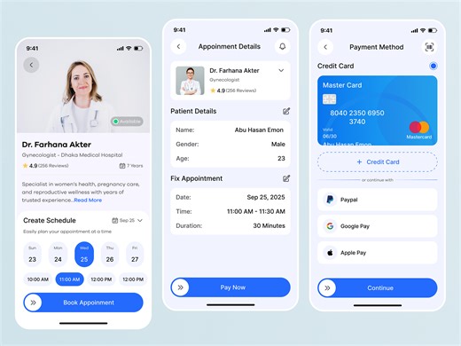 Doctor Appointment Mobile App