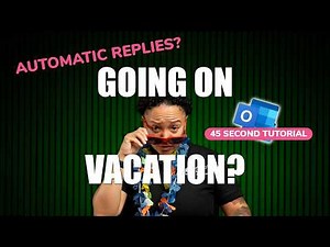 How to Set Up Automatic Replies in Microsoft Outlook
