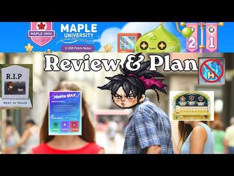 Patch Notes Review & Plan | Maplestory v.268