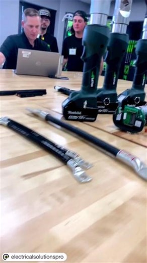 Want a demo of one of our tools?? 🛠️ Our Professional Tool Specialists will meet you out on the site for hands-on, active product demonstrations, safety and training presentations and answer any questions you have about Greenlee products. Request a demo here: http://emr.as/cKvF50OZRSJ 📸 @electricalsolutionspro | Greenlee Tools