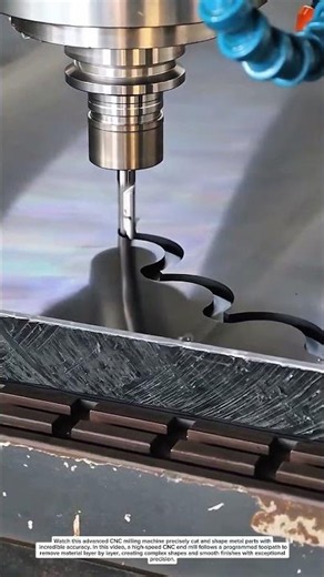 Amazing CNC Milling Process | High-Speed Precision Metal Machining