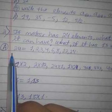 🔥 Class 12 Maths Chapter 3 Matrices Ex 3.1 Q2 | Easy Trick Solution 💯