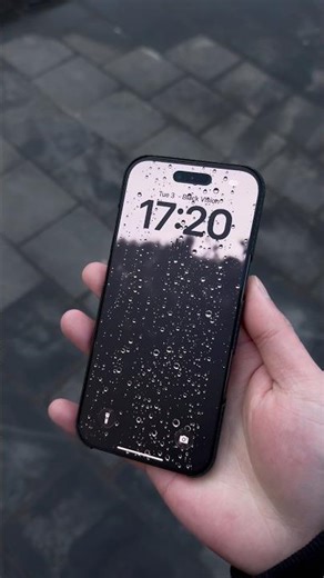Rain Texture Black Vision iPhone Setup. #iphonecustomization #iphonesetup