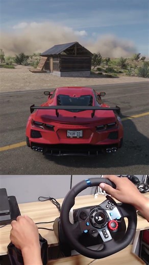 Forza Horizon 5 Corvette C8 Stingray #forzahorizon5 #logitechg29 #simracing #steeringwheel