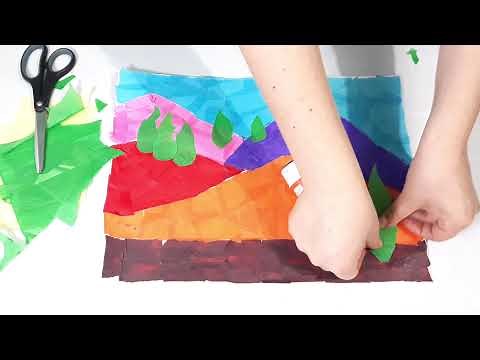 Paisaje de la naturaleza - Actividad para PRIMER GRADO