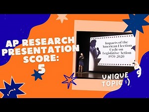 AP Research Presentation SCORED 5- Political Science, Legislative Action, Data Analysis (2025)