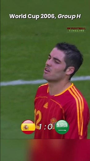 Spain vs Saudi Arabia | World Cup 2006 Group H Classic