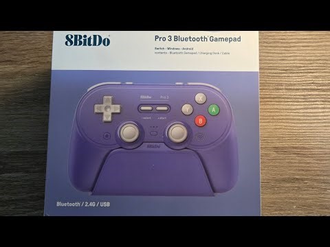 8BitDo Pro 3 Unboxing