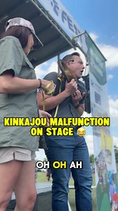 Kinkajou Malfunction On Stage 😂✅ | Corbin Maxey
