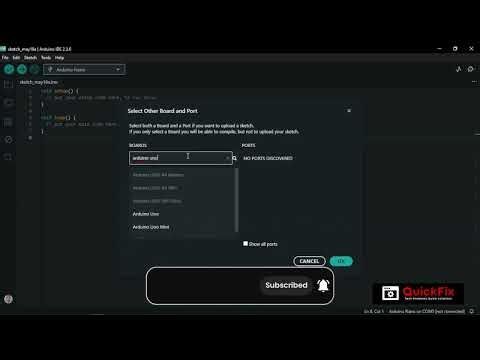 How to Select Arduino Uno Board & COM Port 2026 - Quick Fix