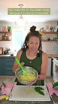 Corn and Zucchini Fritters #easyrecipe #food #recipe