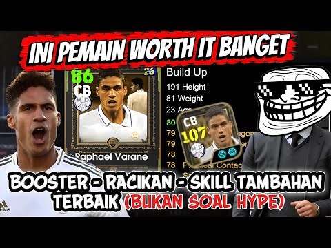 Why Raphael Varane is Worth the Spanish League Guardians 👑CB Builds Up the Best Foundation in eFo...