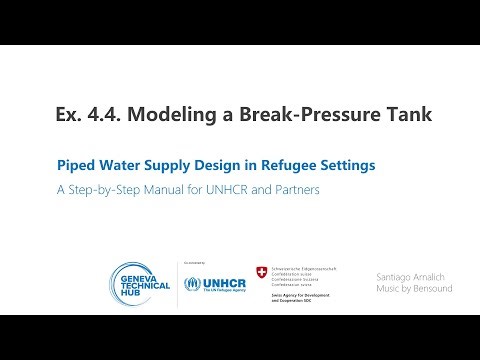 4.4 Modeling a Break-Pressure Tank in EPANET