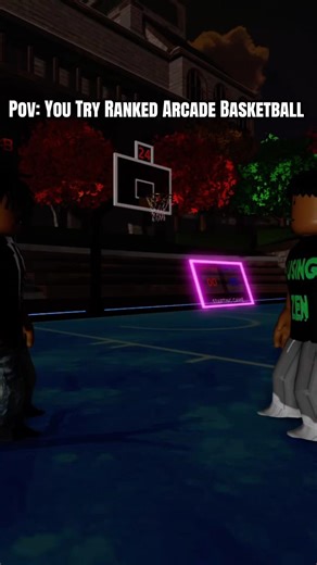 Pov: You Try Ranked Arcade Basketball I Played A Hacker #roblox #arcadebasketball