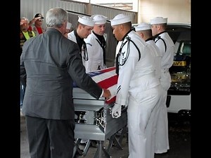Military Funeral for US Navy Corpsman 3rd Class Clayton R. Beauchamp
