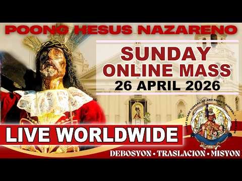 Quiapo Church Online Live Mass Today • 26 April 2026 • SUNDAY