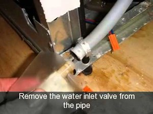 How to replace a water inlet valve on a dishwasher. Ariston, Hotpoint, Indesit