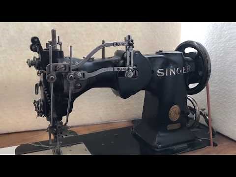 How To Thread The Singer 72W19 Hemstitch Sewing Machine