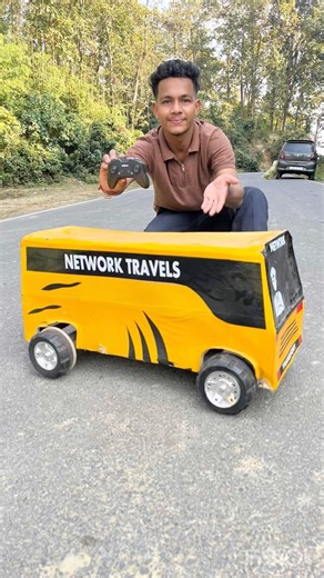 Big Remote Control School Bus Unboxing & Review