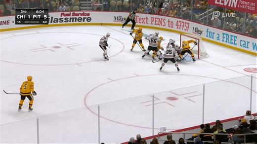 Connor Dewar scores AGAIN‼️ The Chicago Blackhawks seem to be handling their 6-1 deficit well 🤣 | SportsNet Pittsburgh