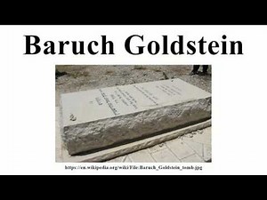 Baruch Goldstein