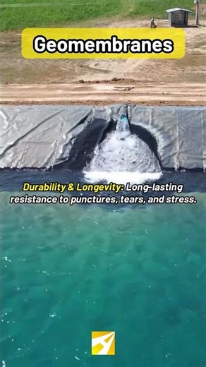 Geomembranes - The Unsung Heroes of Environmental Protection & Engineering #buildingmaterials