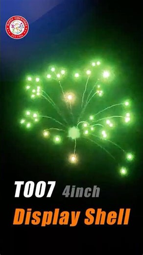 T007 4'' Display Shell Green Crossette