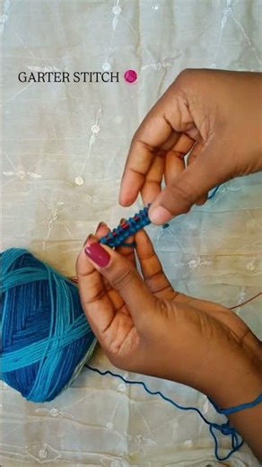 Garter stitch magic by Luma Living 🧶✨The simplest stitch… and still so beautiful.#knitting
