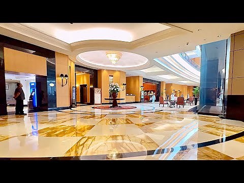 JW Marriott Jakarta Hotel Lobby & Facilities Visit Review @ Mega Kuningan South Jakarta Indonesia 🇮🇩