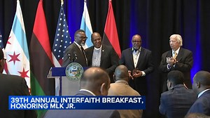 Annual interfaith breakfast held on South Side to celebrate MLK Jr.'s legacy, his impact on Chicago