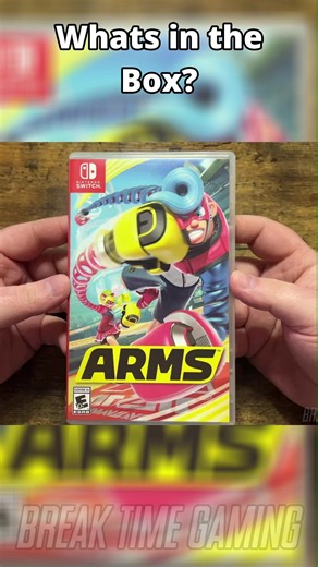 Arms Nintendo Switch Unboxing