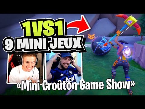 Mini Crouton Game Show with Michou on Fortnite Creative!