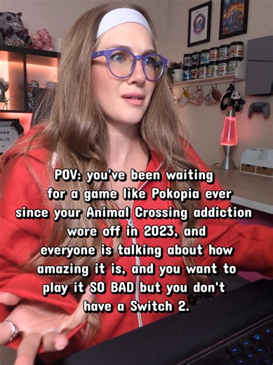 is anyone else CRASHING out over this new Pokopia game? like I want it so bad but I can't just like BUY a brand new switch 2 rn?? HALP! 🥹 #switch2 #pokopia #gamergirl