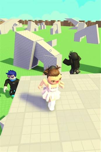 2 noobs Fun 😁 #마크점프맵 #roblox