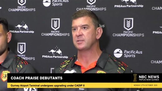 PNG LNG Kumuls coach Jason Demetriou was impressed with the performance of his debutants. He mentioned this in the post match press conference after their 40-28 win over Cook Islands. 🇵🇬🏈 | NBC Sports PNG