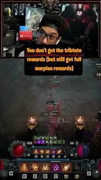 Diablo 4 Lord of hatred Tip for Warplans on undercity...