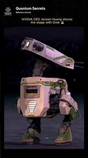 NVIDIA CEO Shares the Stage With a Robot 🤯