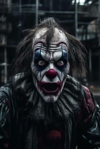 The Beast Beneath the Makeup! 👹 Vicious Clown Close Up