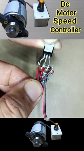 DC Motor Speed Control Circuit Tutorial