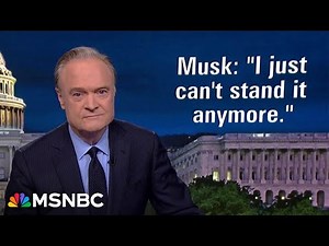 Lawrence O’Donnell Says Trump Silence on Elon Musk’s Budget Bill Hate Is an ‘Expression of Fear’ | Video