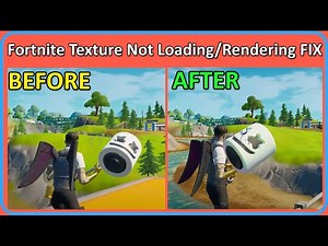 FIX Texture Not Loading or Not Rendering In Fortnite (Chapter 5)